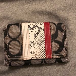 Coach wallet in used condition.